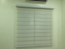 Installation of Combi Blinds "W202 Ivory" at Quezon City, Philippines