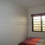 Brick Effect Vinyl Wallpaper Design For Small Bedroom to Feel Spacious – Pasay City, Philippines