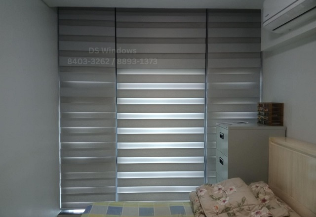 gray korean blinds